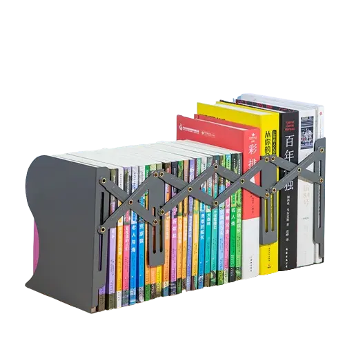 [78631GF] Support Métallique Pour Livre DELI Gris Foncé