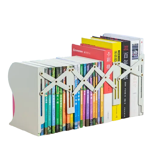 [78631WH] Support Métallique DELI Blanc pour Livre