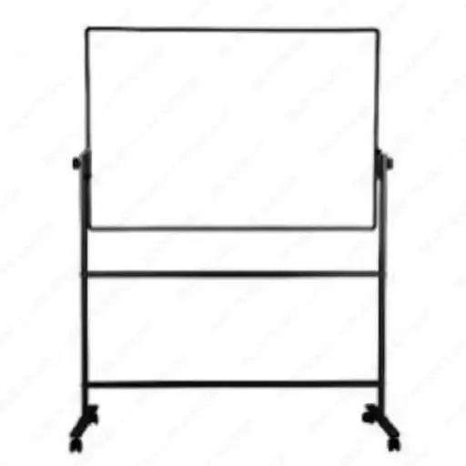 [EV163] Tableau Blanc Magnétique DELI 180x90cm Avec Support à Roulette