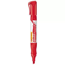 [4993] Marqueur Tableau Blanc TECHNO Coupé Rouge