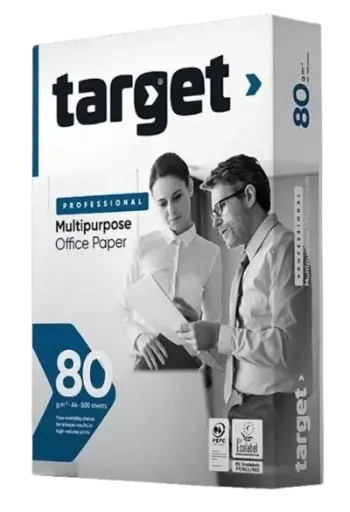 [TARGET-A4-80G] Rame De 500F Papier A4 TARGET 80g/m Blanc