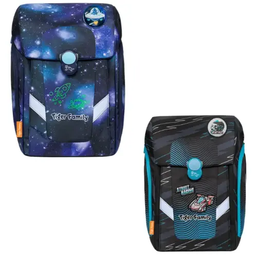 [2253-G] Sac à Dos Scolaire TIGER Infinity 2253-G Ergonomique Pour Garçon