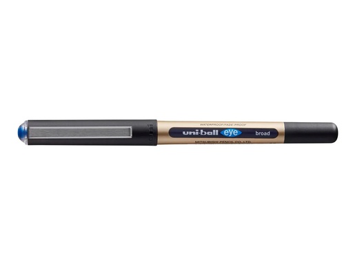 [MI-UB150-10] Stylo Roller UNIBALL Eye Broad Bleu