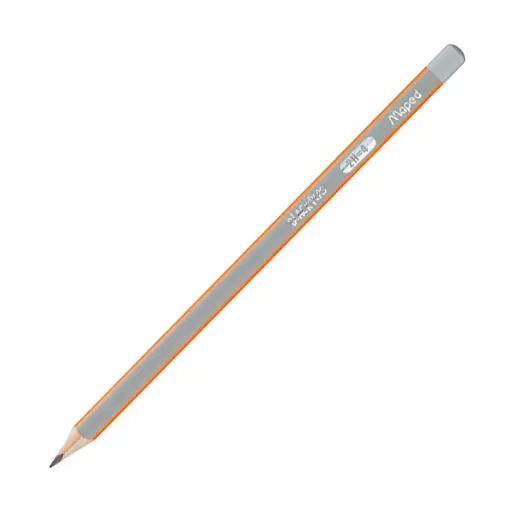 [850023] Crayon Noir MAPED Black Peps 2H Triangulaire 