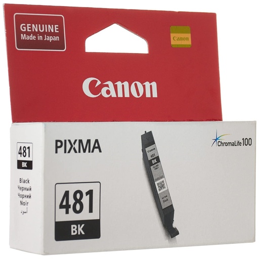 [2101C001AA] Cartouche D'encre CANON CLI-481BK Noir Pour Imprimantes Pixma TS704a TS8240 TS9140 TS9540 TS8247 TS8340 TS8140 TS9150 TS9550 TS9541C TS8350 TS8251 TS8252 TS9155 TS9551