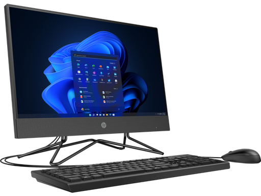 [295D4EA] Ordinateur de Bureau All In One HP 200 G4 Intel Core i3-10110U 8Go DDR4 256Go SSD Ecran 21.5" FHD Lecteur DVD/RW Noir