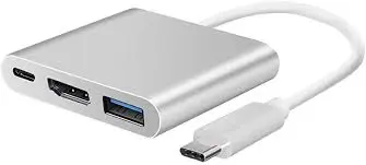 [ADP-CONV-3EN1] Adaptateur Convertisseur 3en1 USB Type-C Vers HDMI USB 3.0 USB Type-C
