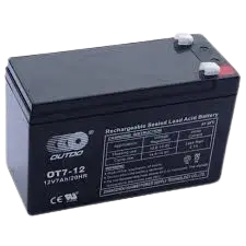 [OT7-12] Batterie Etanche OUTDO 12V 7AH/20HR Pour Onduleur