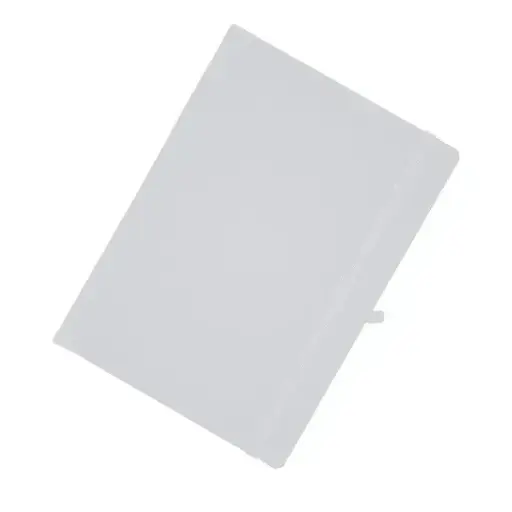 [NBA5-1B] Notebook A5 En PU à Fermeture Elastique Et Boucle Pour Stylo Blanc