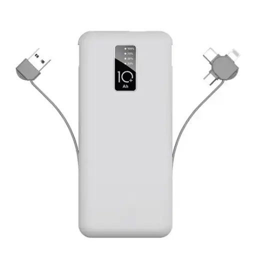 [D-TECH-DP20H-B] Power Bank D-TECH DP20H 20000mAh USB USB Type-C Lightning Blanc