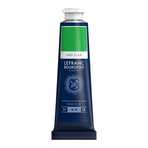 [810029] Tube Peinture à L'huile Fine LEFRANC BOURGEOIS 40ml Vert Clair