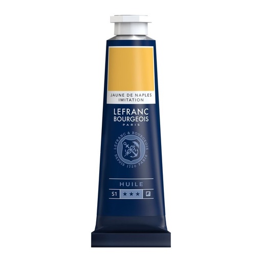 [810032] Tube Peinture à L'huile Fine LEFRANC BOURGEOIS 40ml Jaune De Naples Imitation