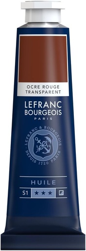 [810038] Tube Peinture à L'huile Fine  LEFRANC BOURGEOIS 40ml Ocre Rouge