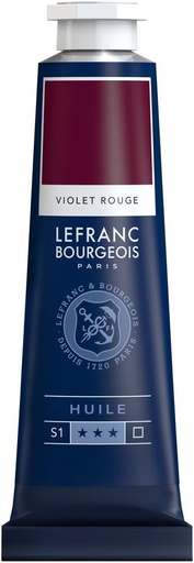 [810015] Tube Peinture à L'huile Fine LEFRANC BOURGEOIS 40ml Violet Rouge