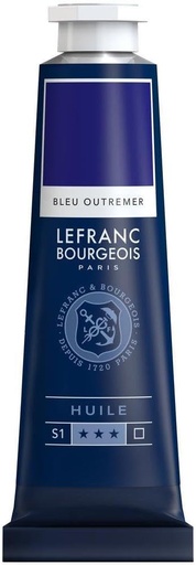 [810019] Tube Peinture à L'huile Fine LEFRANC BOURGEOIS 40ml Bleu Outremer