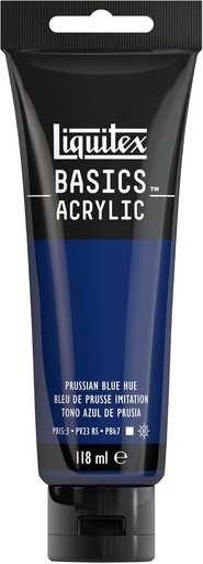 [8870066] Tube Peinture Acrylique LIQUITEX Basics 118ml Blue De Prusse Imitation