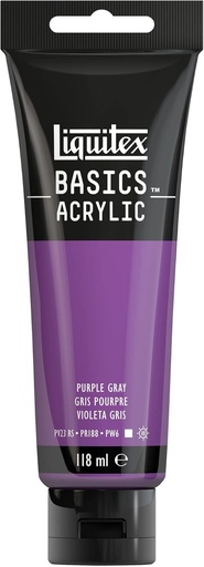 [8870080] Tube Peinture Acrylique LIQUITEX Basics 118ml Gris Pourpre