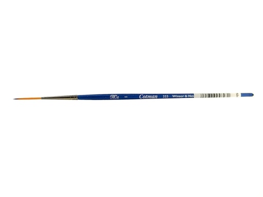 [5303001] Pinceaux Cotman WINSOR & NEWTON RIGGER Pinceau Aquarelle Série 333 Pinceau À Lettre Manche Court N°1