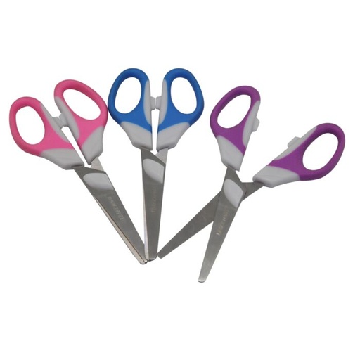 [7065] Ciseau Ecolier TECHNO Limber 14 cm Multi-Couleurs