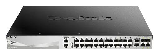 [DGS-3130-30S] Switch D-LINK  24 Port 10G Ethernet (100/1000/10000) 50-60Hz 100-240V 82.4W