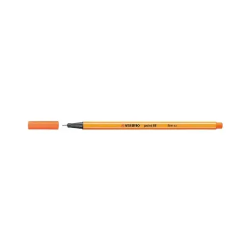 [88/30] Stylo STABILO Pointe 88 Fine Orange foncé
