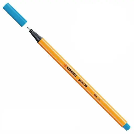 [88/31] Stylo STABILO Point 88 Fine Bleu Clair