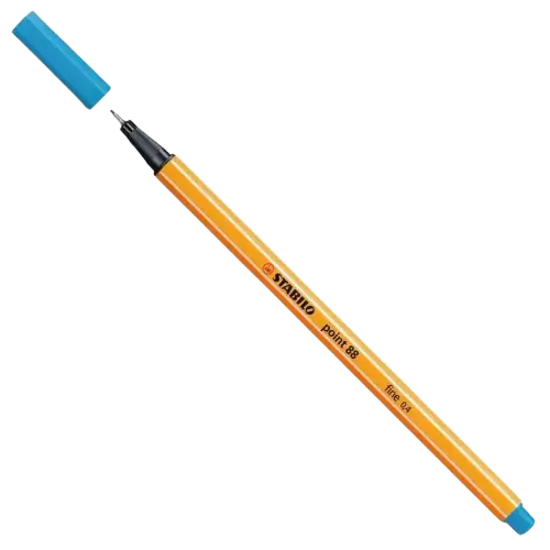 [88/31] Stylo STABILO Point 88 Fine Bleu Clair