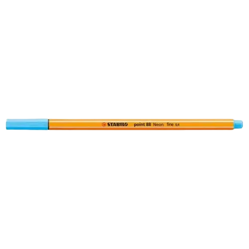 [88/031] Stylo STABILO Pointe 88 Fine Bleu Fluo