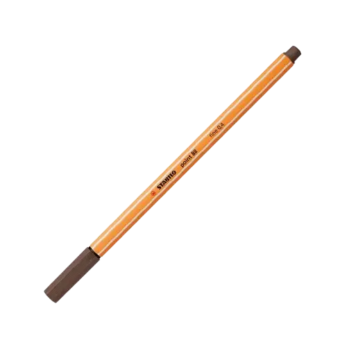 [88/65] Stylo STABILO Pointe 88 Fine Marron Foncé