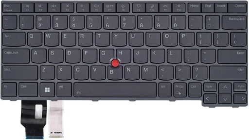 [SN21D67642] Clavier LENOVO Qwerty pour laptop T14 Rétroéclairé