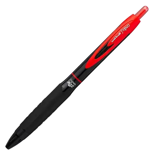 [UMN-307R] Stylo à Gel UNIBALL Signo 307 Rétractable Rouge