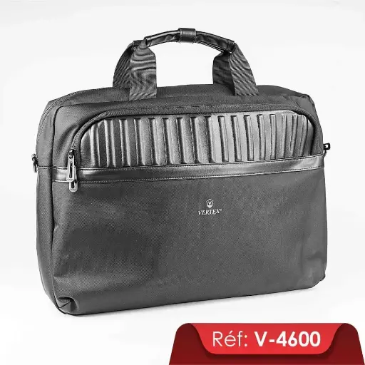 [V-4600/N] Cartable Porte PC VERTEX Noir