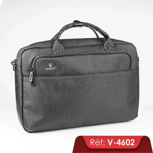 [V-4602] Cartable Porte PC VERTEX Noir