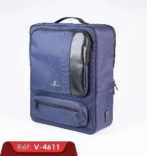 [V-4611/B] Sac à Dos Porte PC VERTEX Bleu