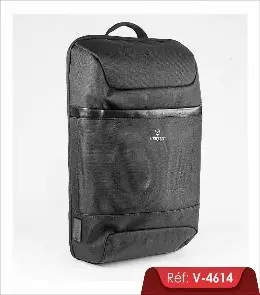 [V-4614/N] Sac à Dos Porte PC VERTEX 15.6" Noir