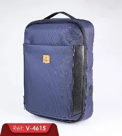 [V-4615/N] Sac à Dos Porte PC VERTEX 17" Noir