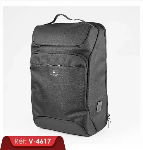 [V-4617/N] Sac à Dos Porte PC VERTEX 15.6" Noir