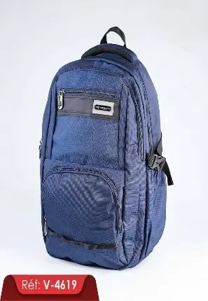 [V-4619/B] Sac à Dos Porte PC VERTEX 15.6" Bleu