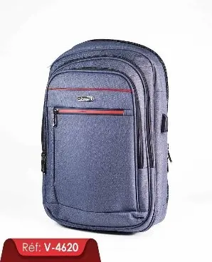 [V-4620/B] Sac à Dos Porte PC VERTEX 15.6" Bleu