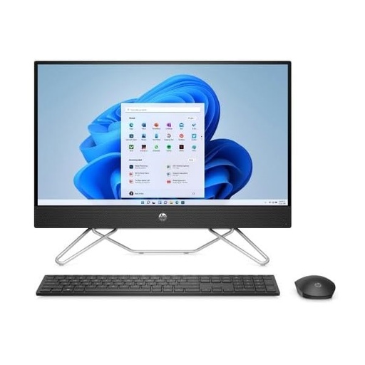 [6P0E4EA#BH5] Ordinateur De Bureau All In One HP 24-CB1022 Intel Core i5-1235U 8Go 256Go SSD NVMe Ecran 23.8" FHD Noir