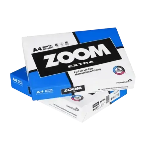 [Z80G] Rame de Papier Extra Blanc ZOOM A4 1er Choix