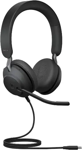 [24189-999-999] Casque Microphone Jabra Filaire Evolve2 40 SE USB-A MS Stereo