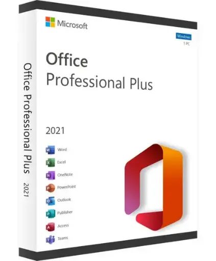 [LIC-2021-ST] Licence MICROSOFT OFFICE 2021 Pro Plus 1 Poste