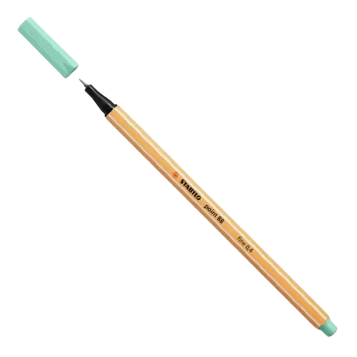 [88/12] Stylo STABILO Pointe 88 Fine Vert Eucalyptus