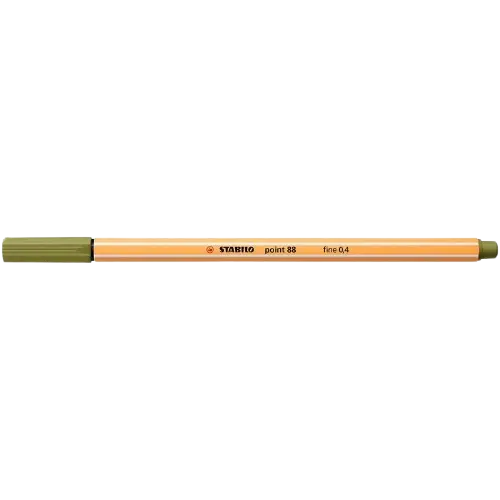 [88/37] Stylo STABILO Pointe 88 Fine Vert Epinard