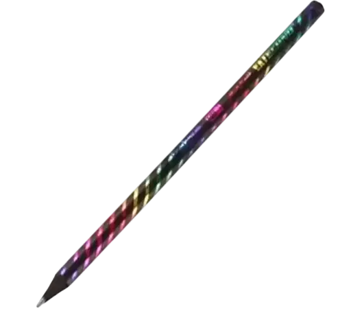 [5323] Crayon TECHNO HB Noir Crystalo
