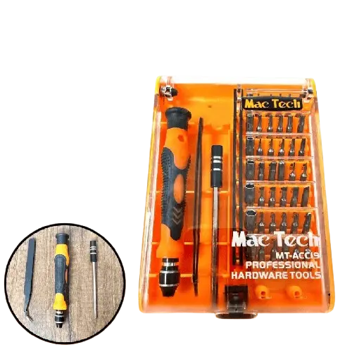 [MT-ACC19] Caisse à Outils pour Réparation Laptop MACTECH ACC19 45 Pièces