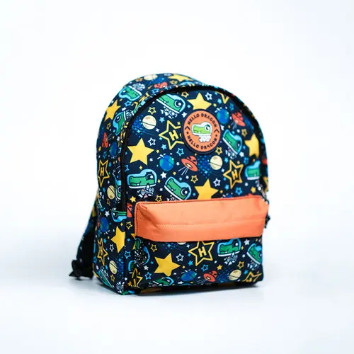 [NPB21056SR1] Sac à Dos Scolaire HELLO DRAGON NPB21056SR1 Multi Couleur
