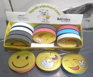 [LF513] Brosse Ecolier YAPAP Magnétique Motif Smile