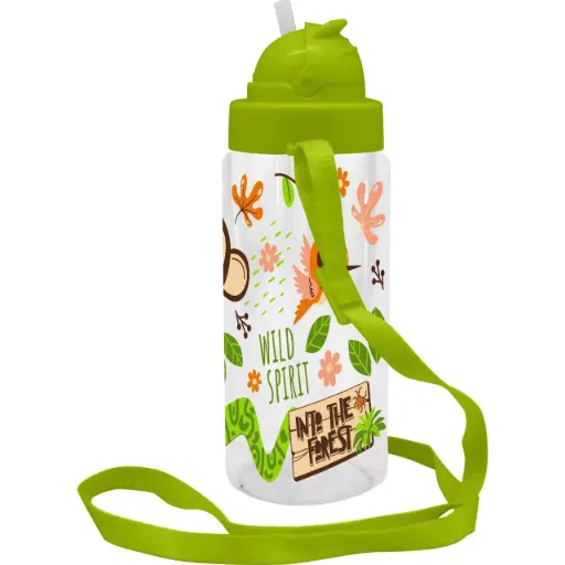 [KL11484] Bouteille d'Eau en Aluminium KIDS Into The Forest pour Enfants 500ml